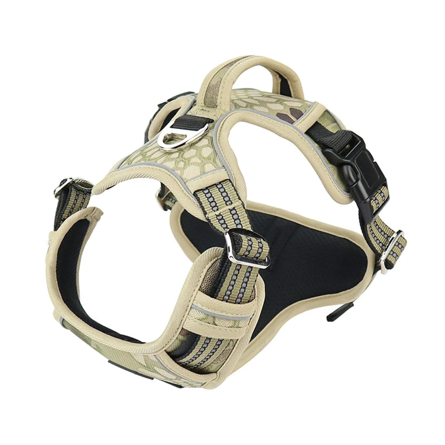 Durable Oxford Pet Harness – Adjustable, Waterproof, and Reflective Design for Dogs and Cats