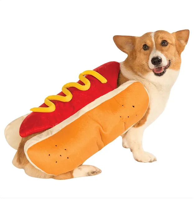 Hot Dog Halloween Costume for Pets – Funny & Comfortable Outfit for Dogs and Cats
