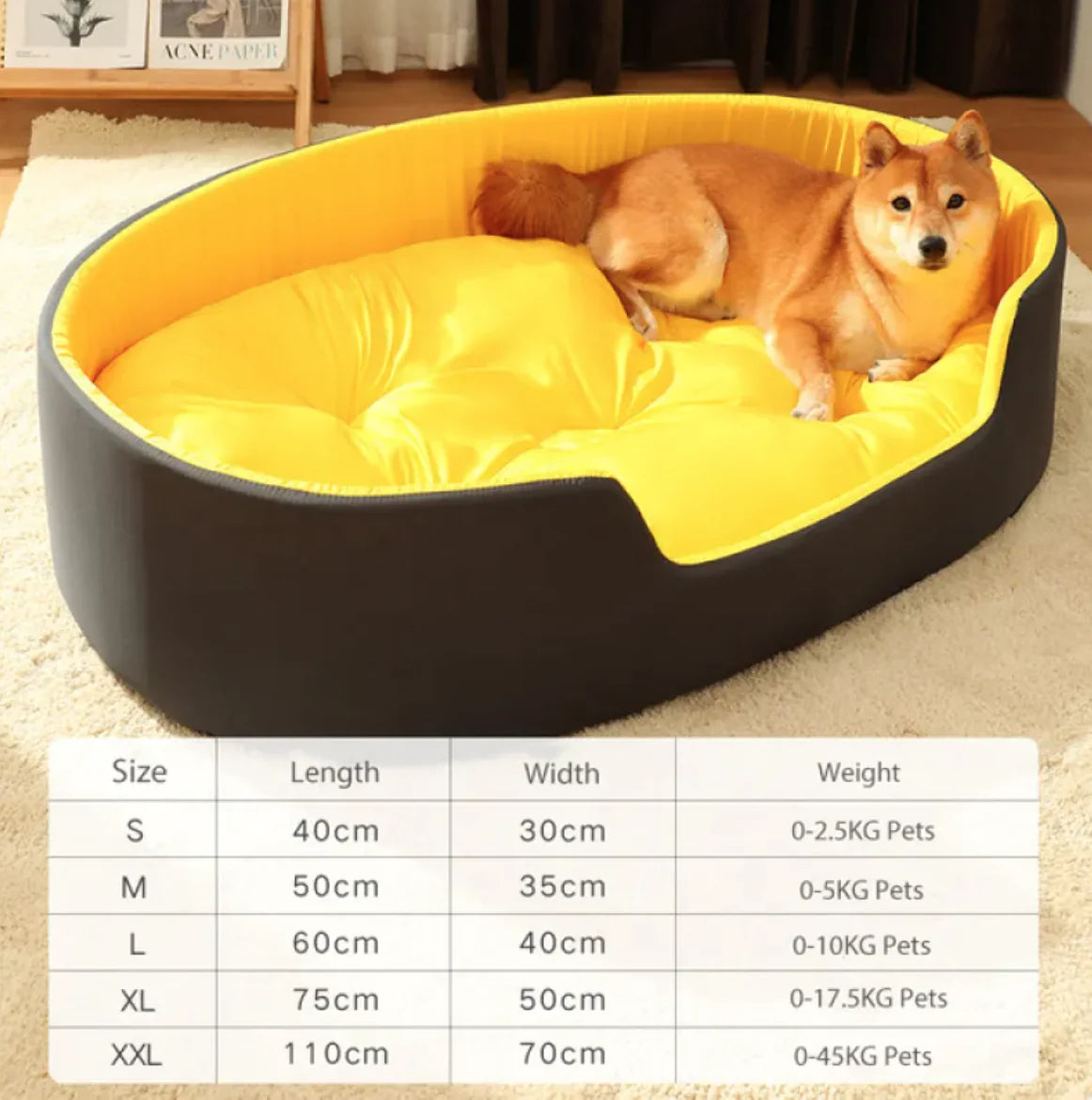 Pet Nest Dog Bed & Cat Mat – Soft, Cozy, and All-Season Comfort for Dogs and Cats