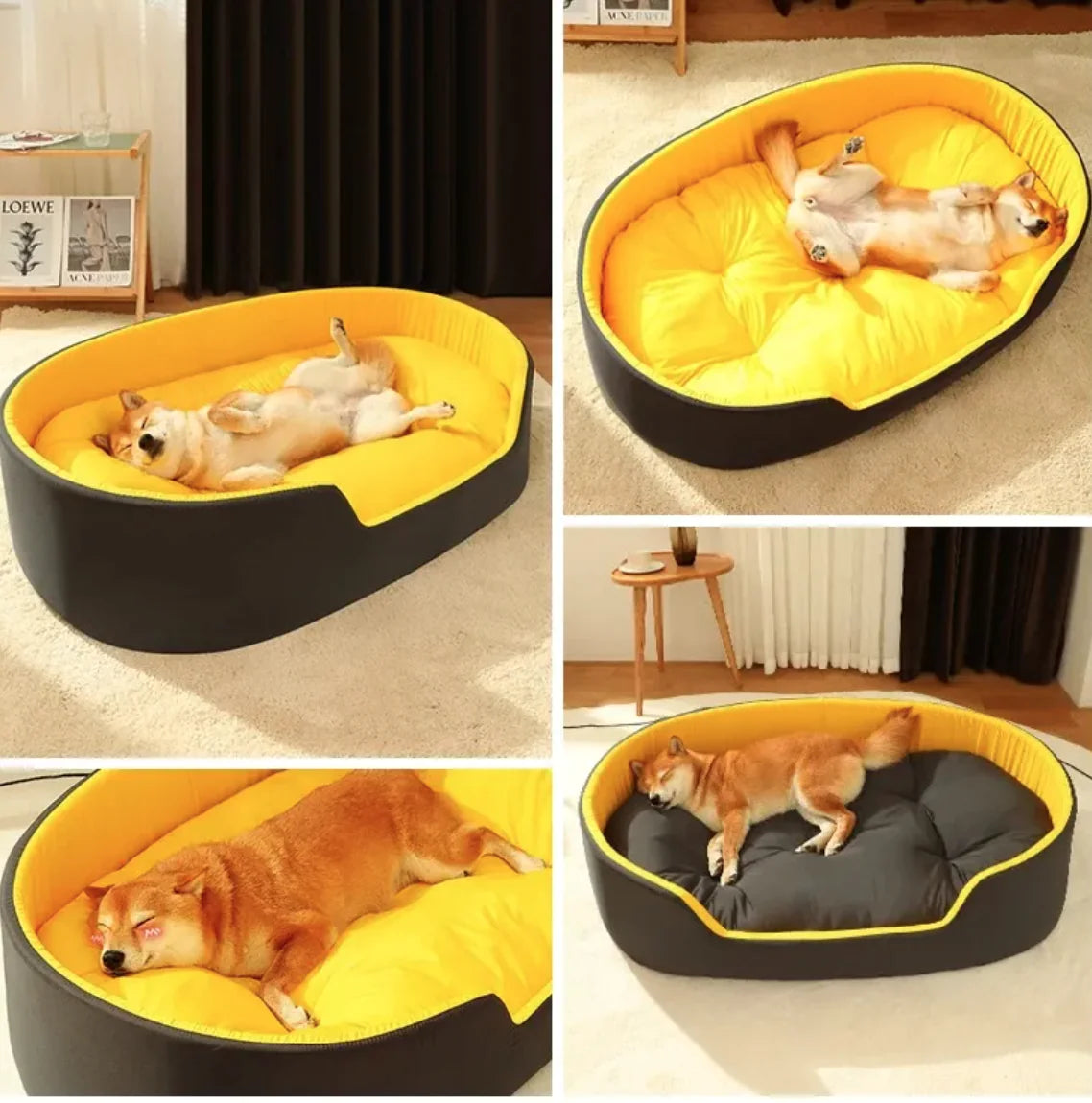 Pet Nest Dog Bed & Cat Mat – Soft, Cozy, and All-Season Comfort for Dogs and Cats