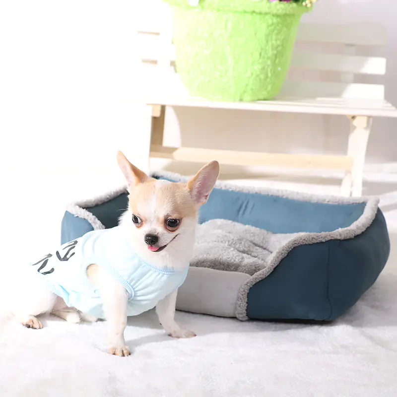 Breathable Dog Bed – Cozy Autumn & Winter Pet Nest for Dogs of All Sizes (S–XL, Multiple Colors)