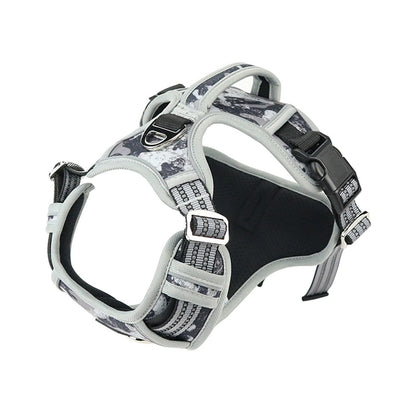 Durable Oxford Pet Harness – Adjustable, Waterproof, and Reflective Design for Dogs and Cats