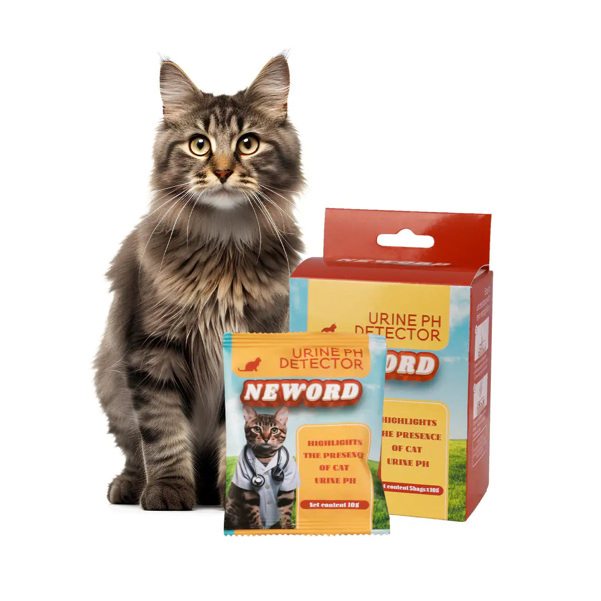 Cat Litter Health Detection Particles – Urine Blood or pH Level Monitoring Granules (2 Packaging Options)