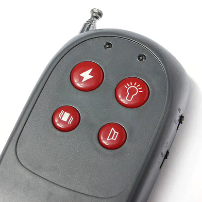 4-in-1 Remote Bark Control Trainer – Electric, Vibration &amp; Sound Training Collar with Remote (Black)