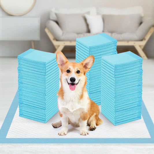 STED Super Absorbent Puppy Pads – 6-Layer Leak-Proof Training Pads with Odor Control (23.5" x 23.5")
