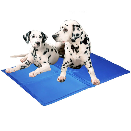 Cooling Gel Pet Mat – Pressure-Activated Dog & Cat Ice Pad for Summer Comfort (3 Sizes, Blue)