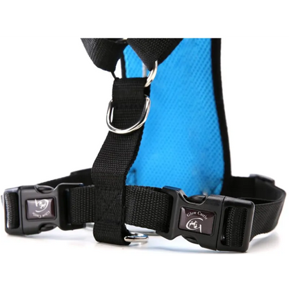 Breathable Mesh Dog Car Safety Harness – Adjustable Chest Strap for Comfort and Protection (Multi-Use Design)