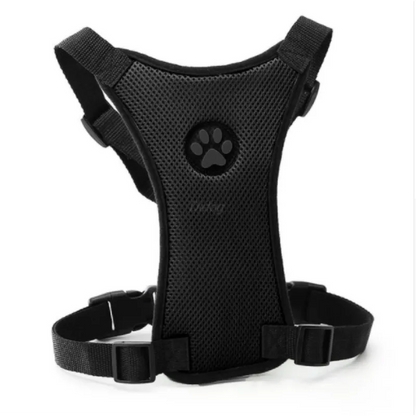 Breathable Mesh Dog Car Safety Harness – Adjustable Chest Strap for Comfort and Protection (Multi-Use Design)